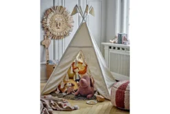 Wanddekoration Davido - handgeflochtener Löwe aus Wasserhyazinthe fürs Kinderzimmer