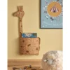 Wandkorb Filippa – liebevolle Giraffe aus Rattan fürs Kinderzimmer