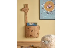 Wandkorb Filippa – liebevolle Giraffe aus Rattan fürs Kinderzimmer