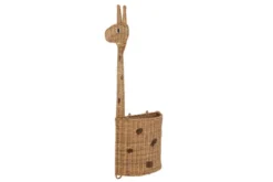 Wandkorb Filippa – liebevolle Giraffe aus Rattan fürs Kinderzimmer