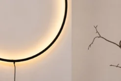 Wandleuchte „Noel" – Einzigartiges rundes Design mit LEDs