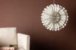 Weihnachtliche Deckenleuchte Flora - ⌀ 60 cm in 5 Farben