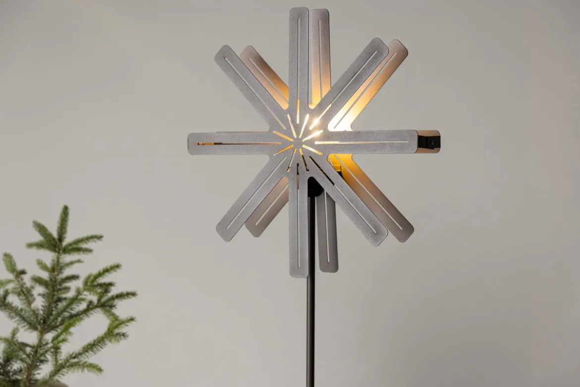Weihnachtliche Stehleuchte Levi - in 2 verschiedenen Höhen