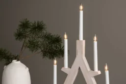 Weihnachtsbeleuchtung Winterglanz - stimmungsvoller Adventskerzenhalter