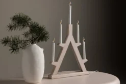 Weihnachtsbeleuchtung Winterglanz - stimmungsvoller Adventskerzenhalter