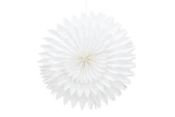 Weihnachts-Deckenleuchte Starla - weiße Sternform in 2 Größen