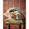 Zierkissen Arezzo – Stickdesign in Braun