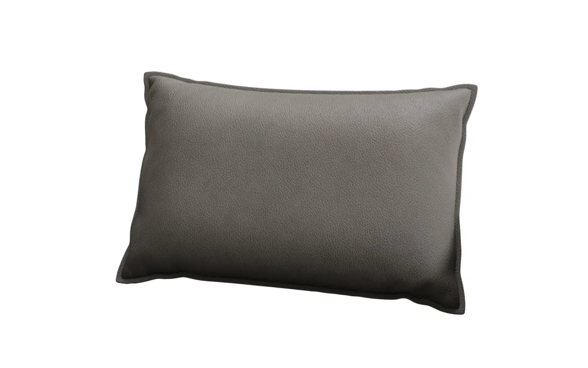 Zierkissen Lesley 45x80 in Echtleder