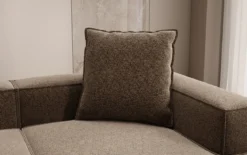 Zierkissen Lesley 60x60 in Strukturstoff