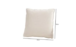 Zierkissen Lesley 60x60 in Strukturstoff