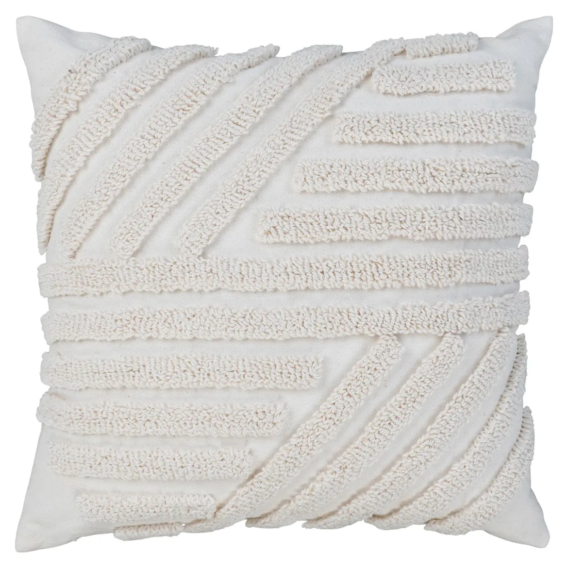Zierkissen Milea 3D Struktur Beige 45x45 cm