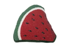 Zierkissen Palermo – Wassermelonen-Design mit Glasperlen