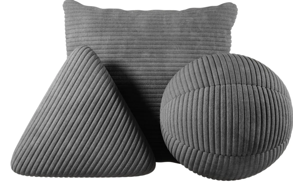 Zierkissen Set Gava/Sphere/Nook aus Cord