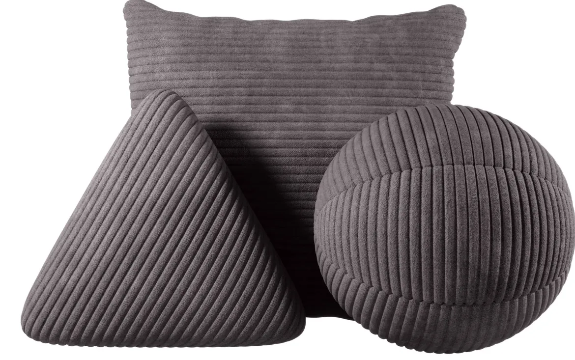 Zierkissen Set Gava/Sphere/Nook aus Cord