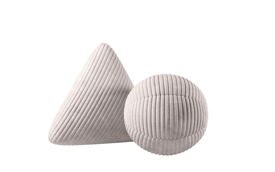 Zierkissen Set Globe/Nook aus Cord