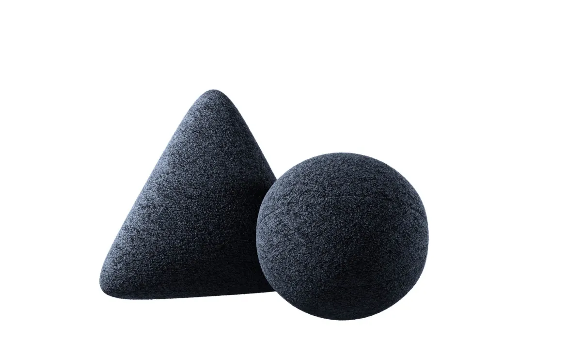 Zierkissen Set Globe/Nook aus Bouclé