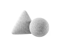 Zierkissen Set Globe/Nook aus Bouclé
