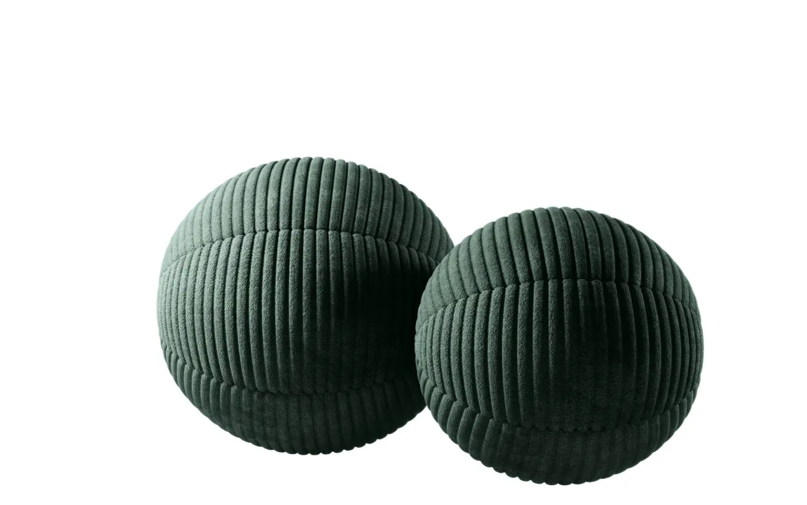 Zierkissen Set Globe/Sphere aus Cord