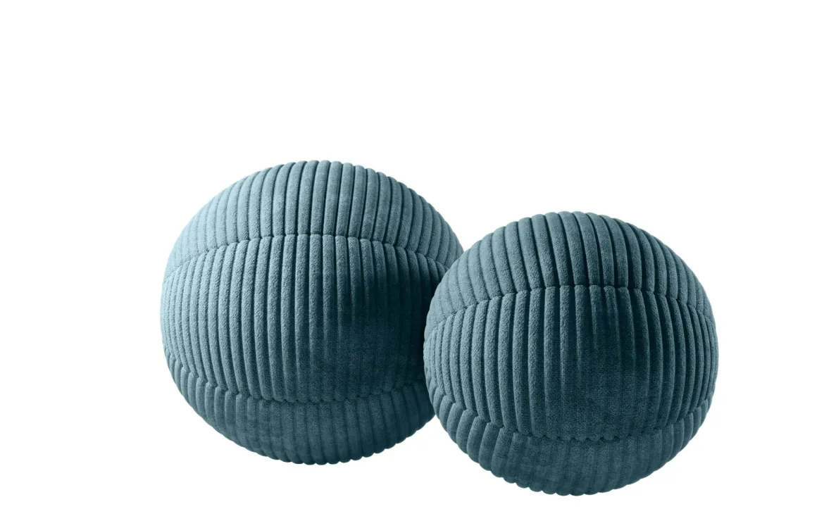 Zierkissen Set Globe/Sphere aus Cord