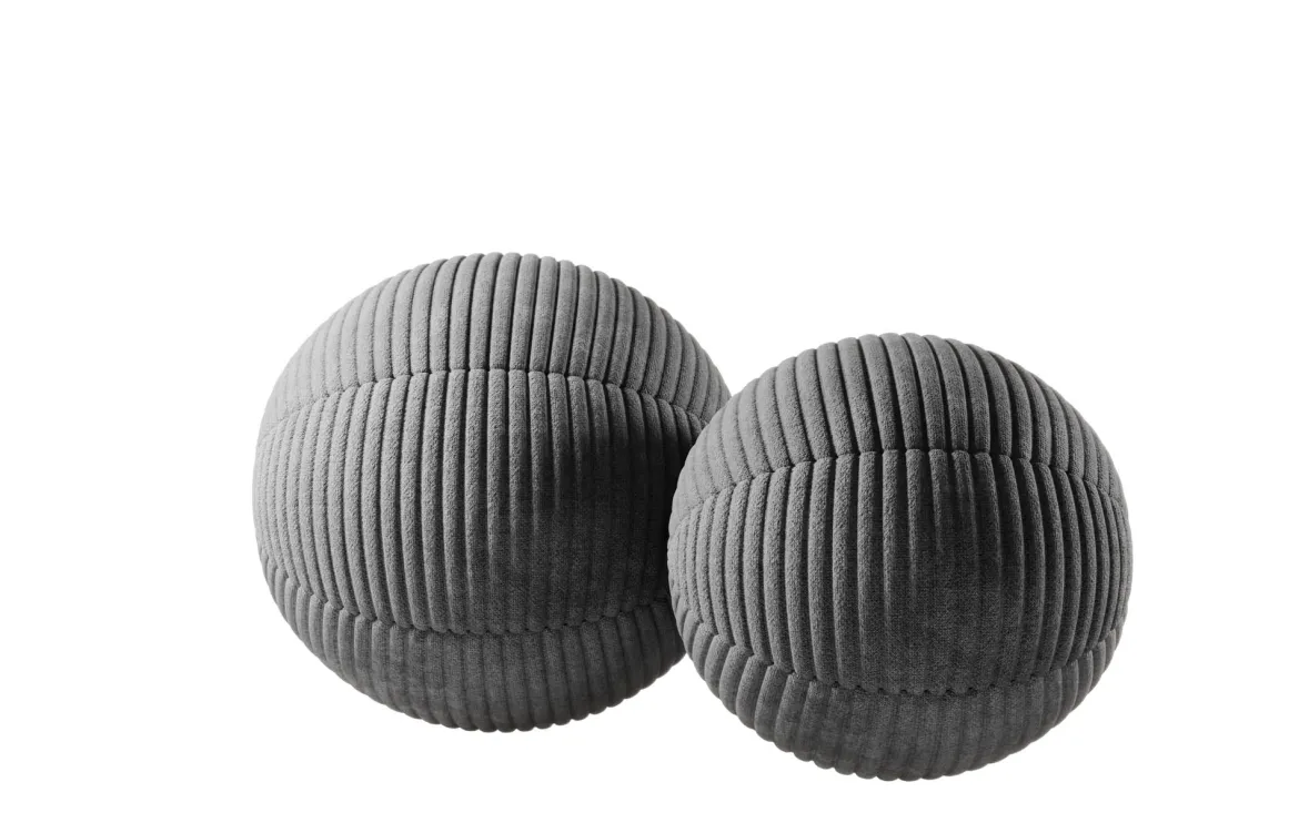 Zierkissen Set Globe/Sphere aus Cord