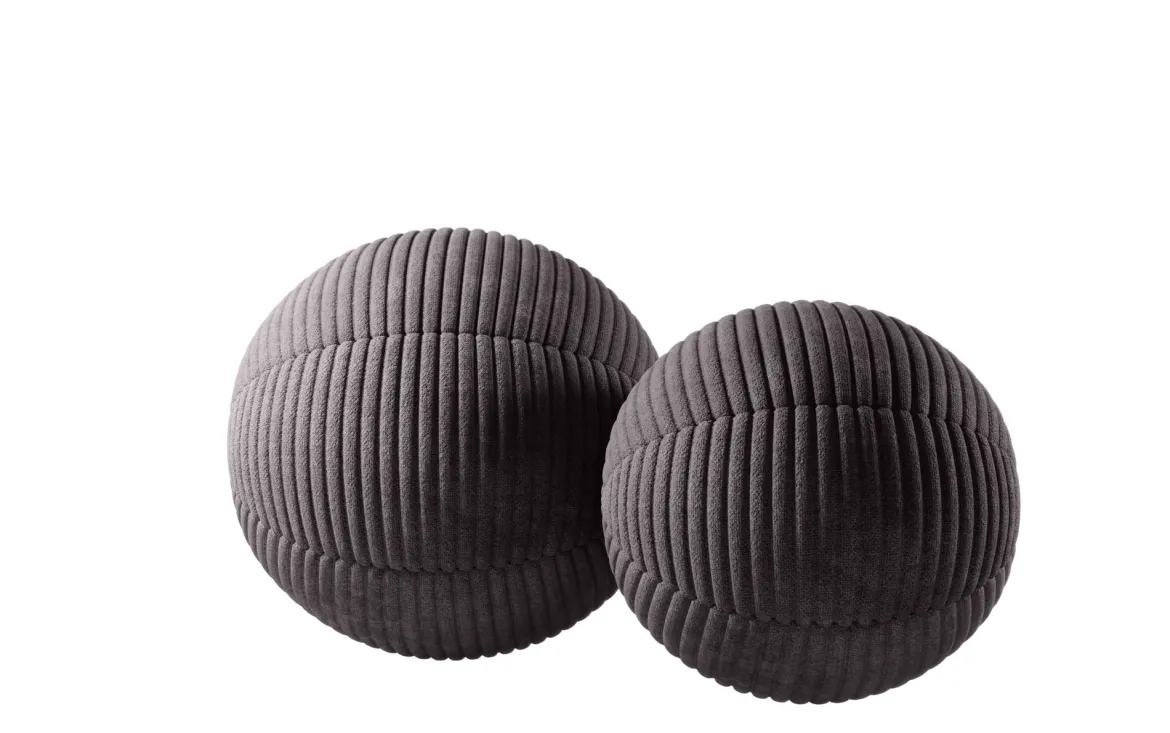 Zierkissen Set Globe/Sphere aus Cord